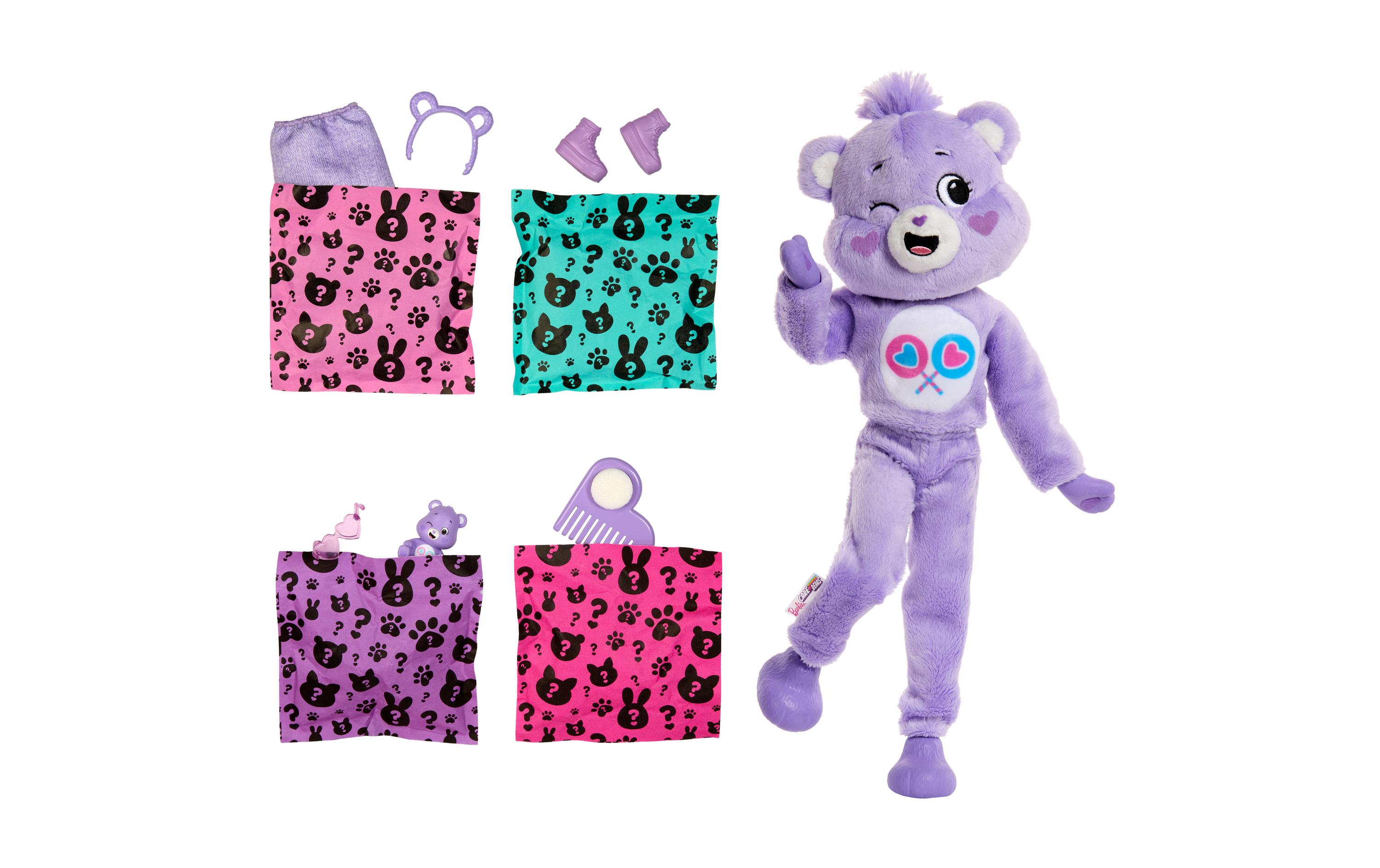 Puppe Cutie Reveal Care Bears 1 Teile-gern-BärchiBarbie-Puppe aus der Cutie Reveal-Reihe
