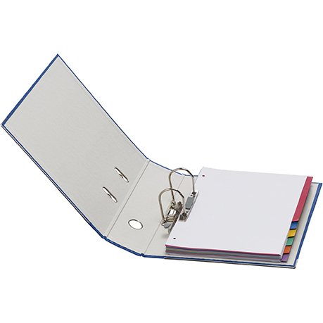 Classeur à levier cartonné A4 - Dos 7.5 cm couleur