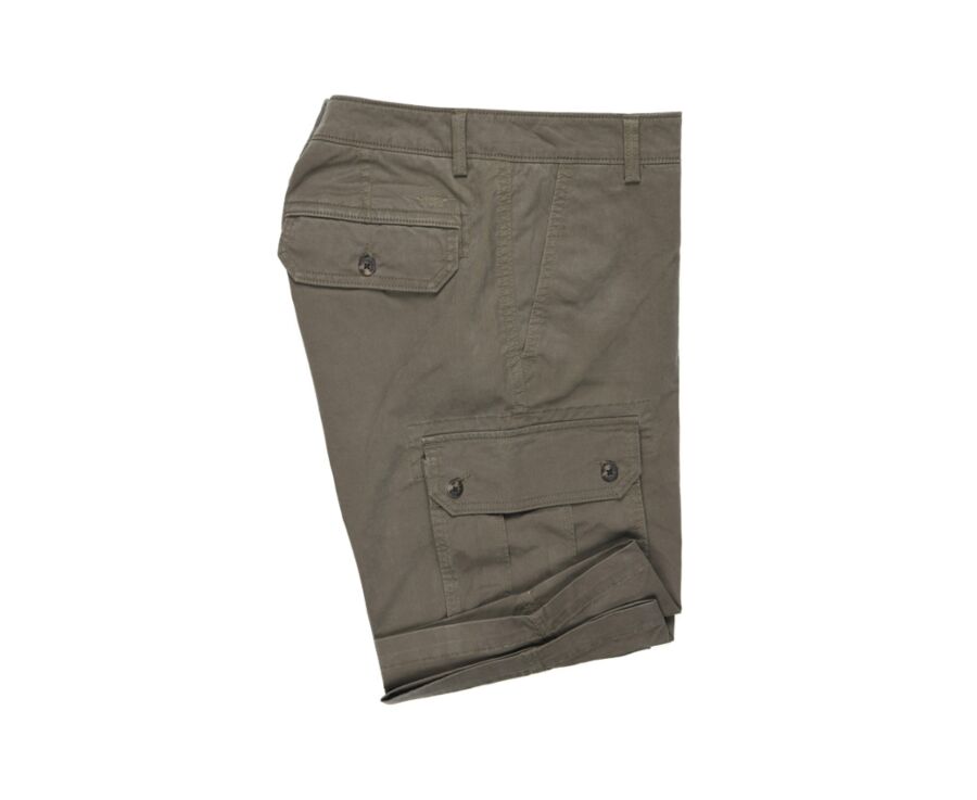 Bermuda cargo homme Taupe Foncé - CORBEN