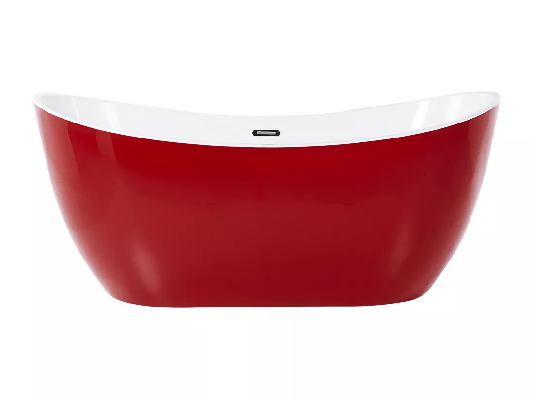 Baignoire Îlot 160 x 76 cm rouge ANTIGUA
