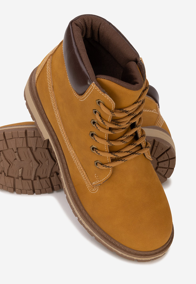 Bottines à lacets femme chameau Jasvira