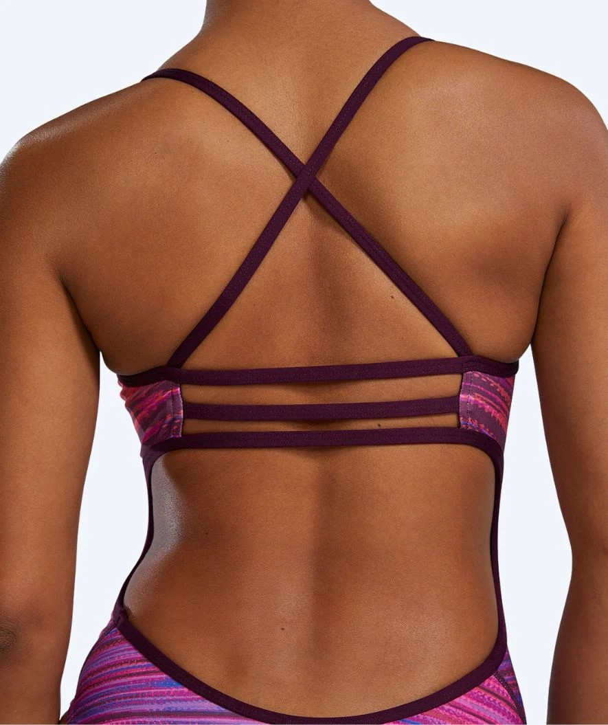 TYR badedragt til damer - Azama Trinityfit - Pink/orange