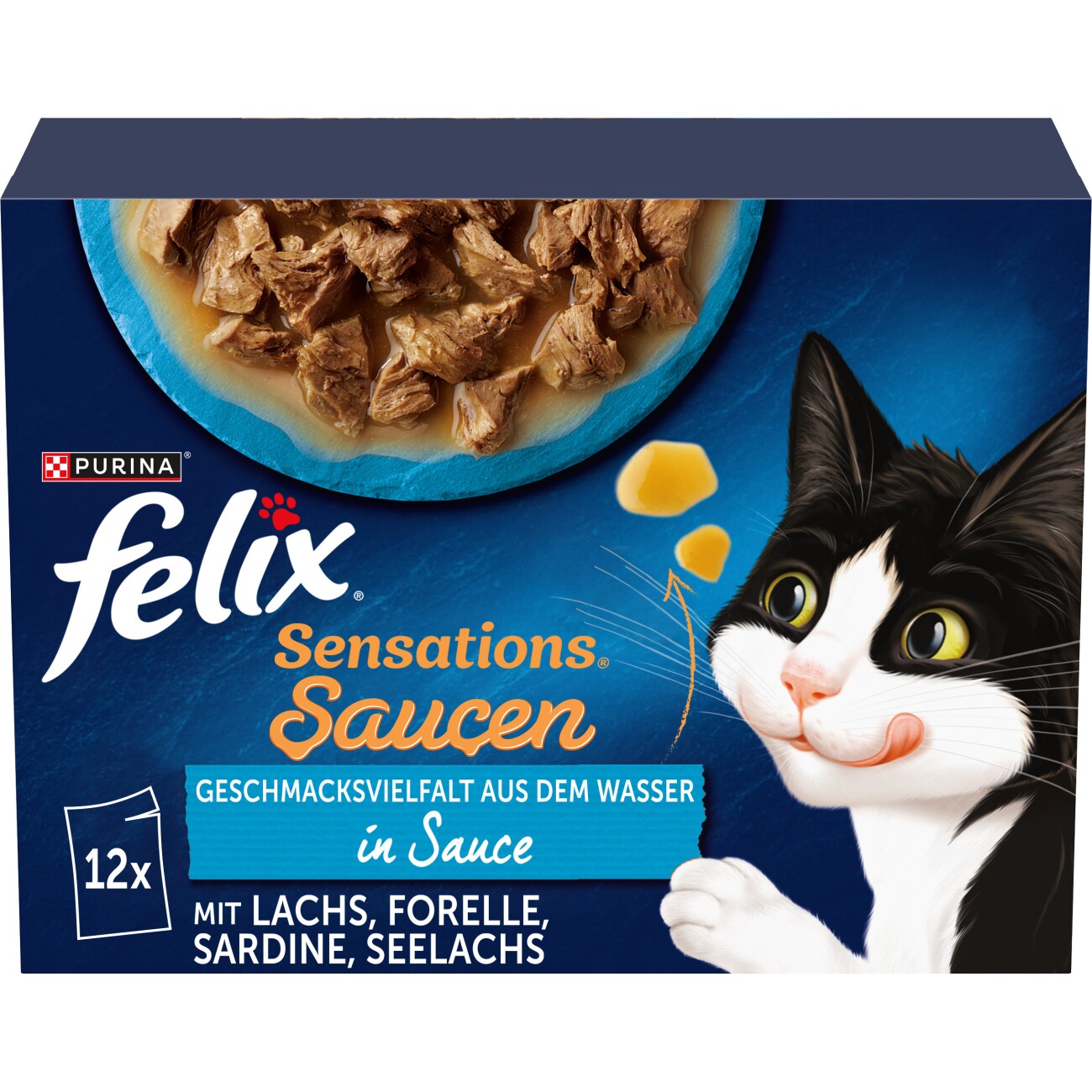 Felix Sensations 12x85g Geschmacksvielfalt aus dem Wasser