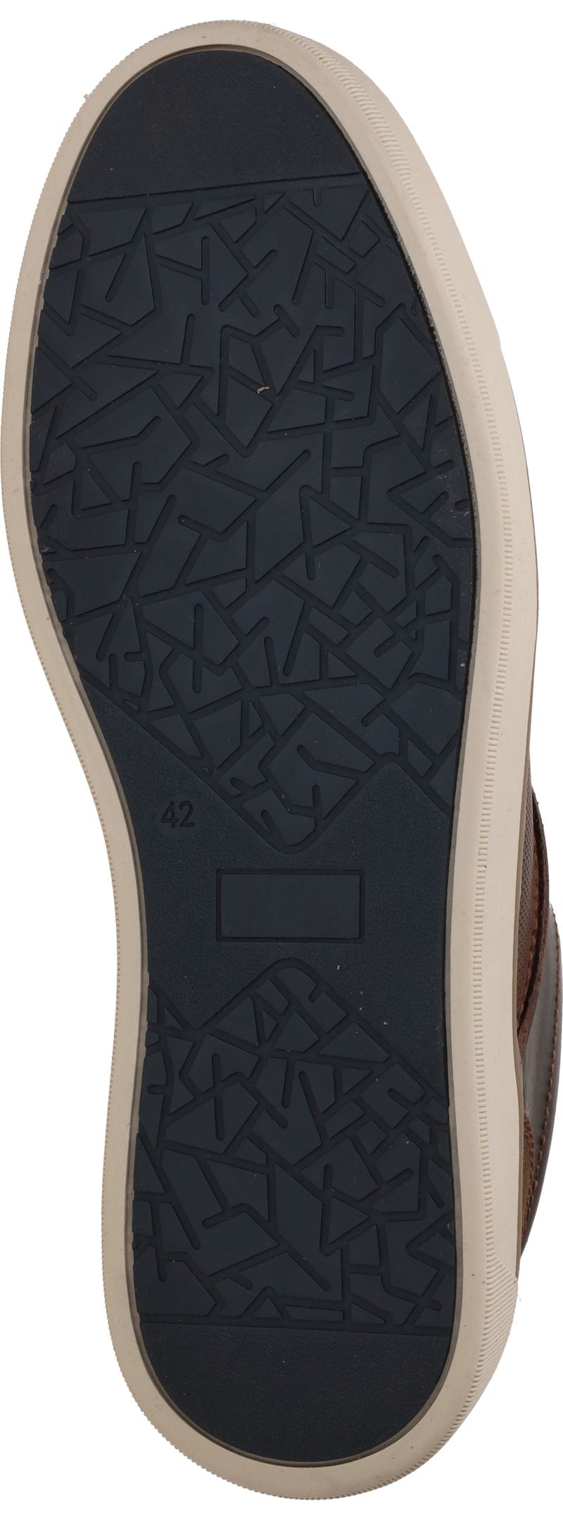 PS Poelman Sneakers Bruin Heren
