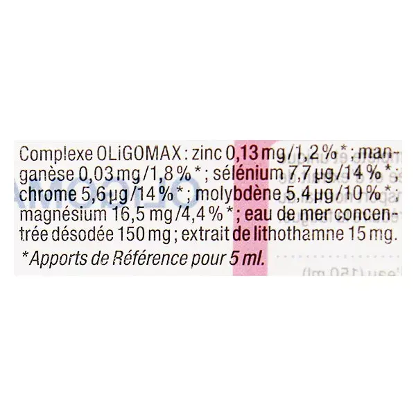 Nutergia Oligomax Fer 150ml