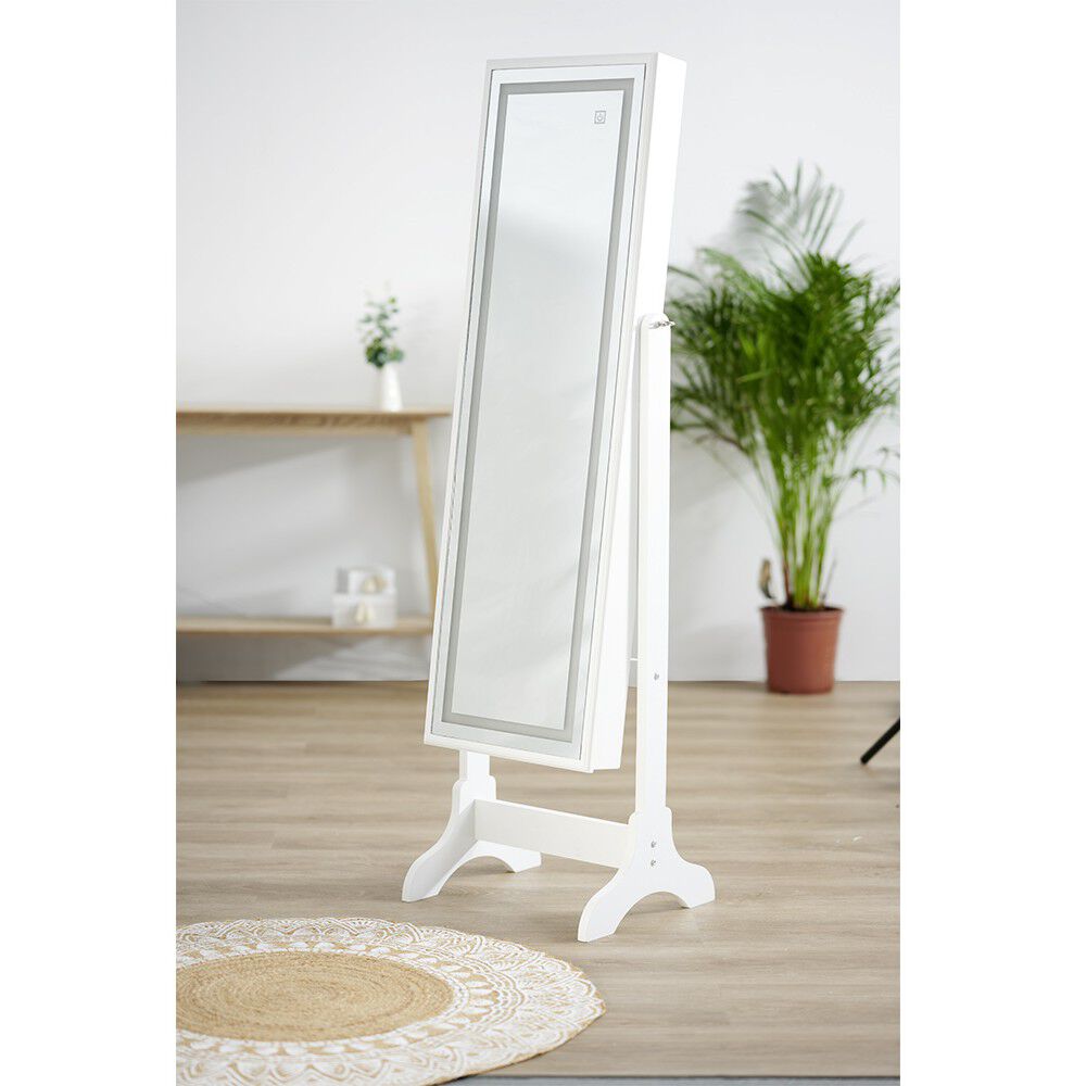 Miroir psyché à led tactile