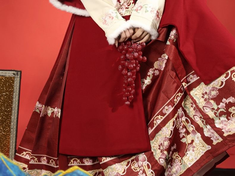 Francoix - Bloemen Hanfu Kostuumset