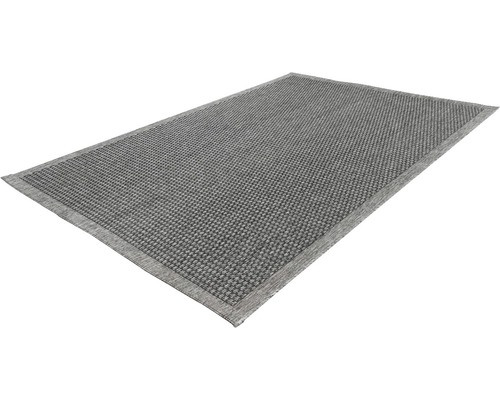 Binnen & buiten tapijt Indonesië Kediri zilver 120x170 cm
