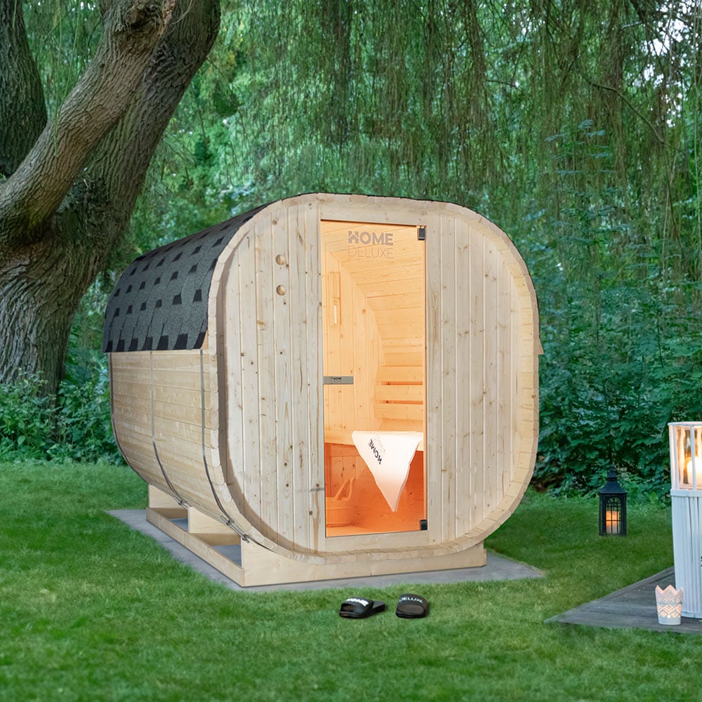 HOME DELUXE Outdoor Sauna CUBE XL