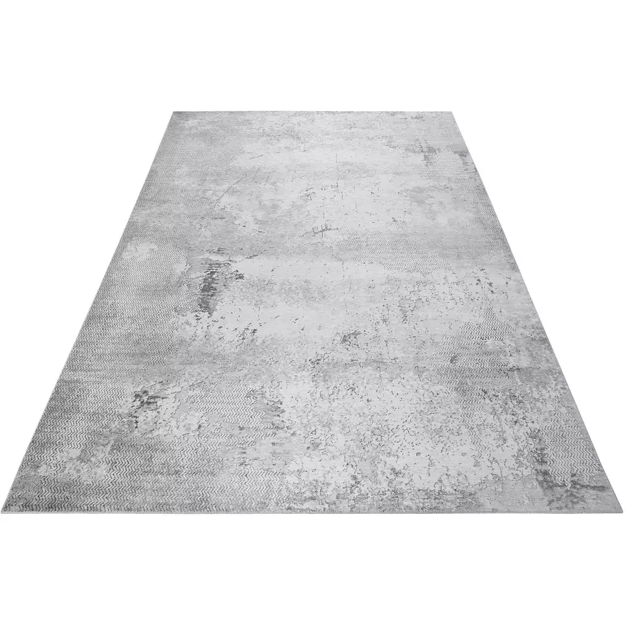 Wecon home Kurzflorteppich Radiate grau