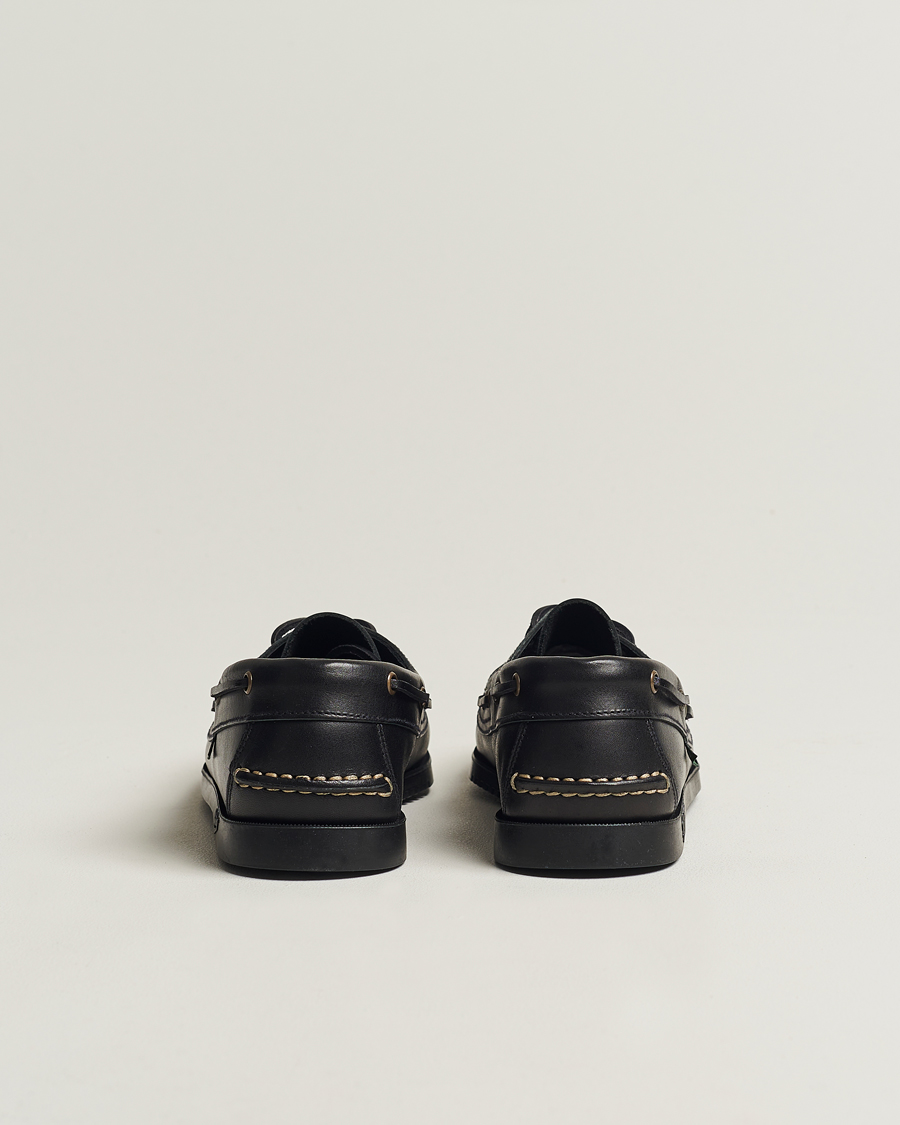 Paraboot Barth Boat Shoe Black