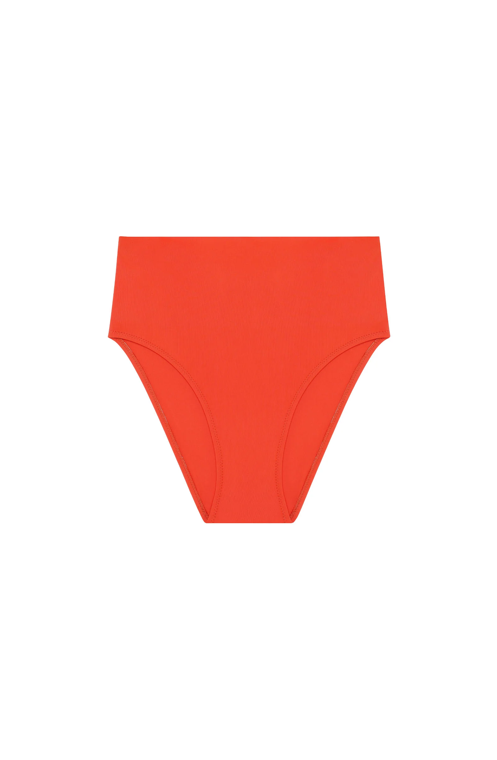 tobago Bas de maillot de bain taille haute orange Orange