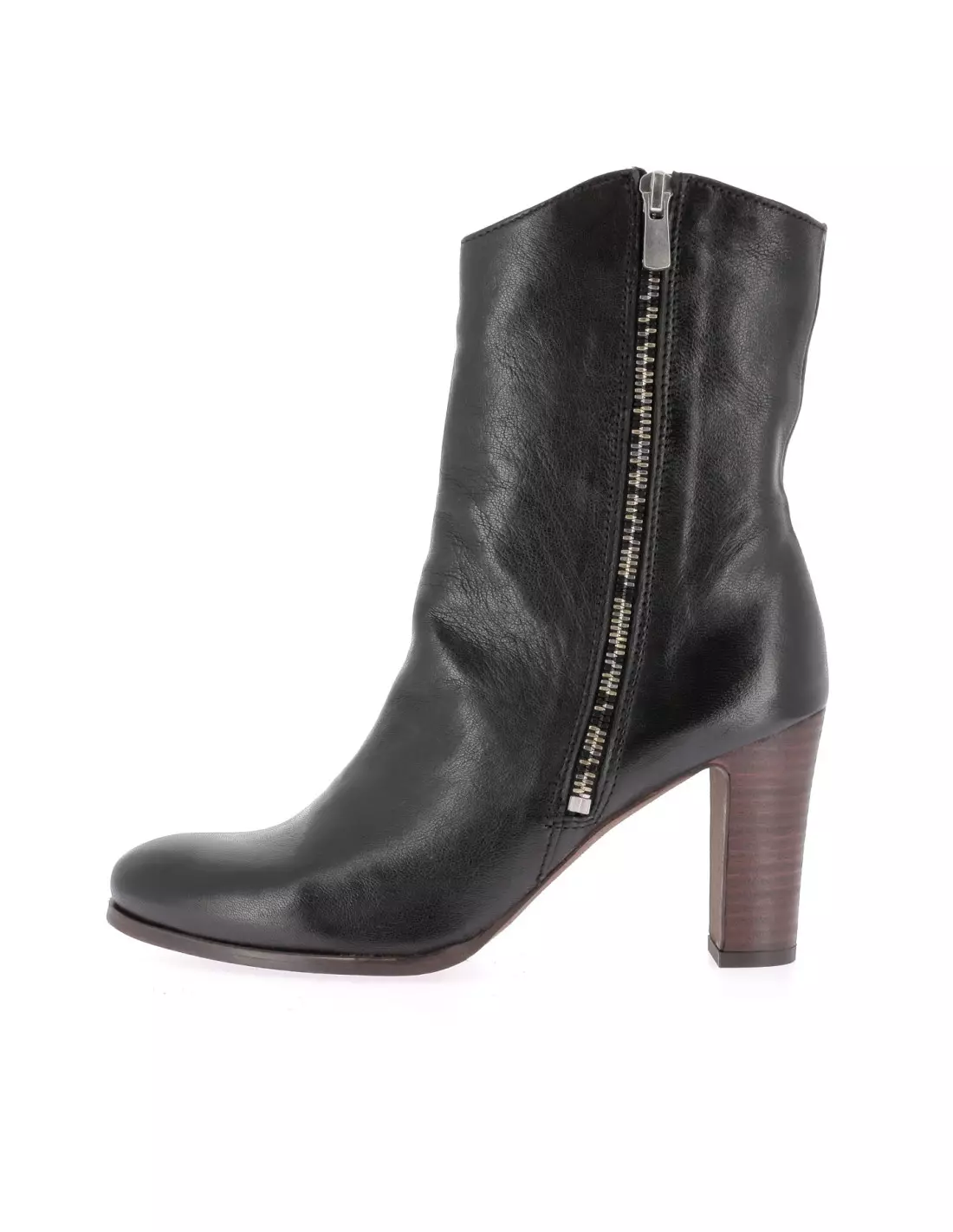 ALIWELL JAVA - Boots & bottines pullynoirzipmulti