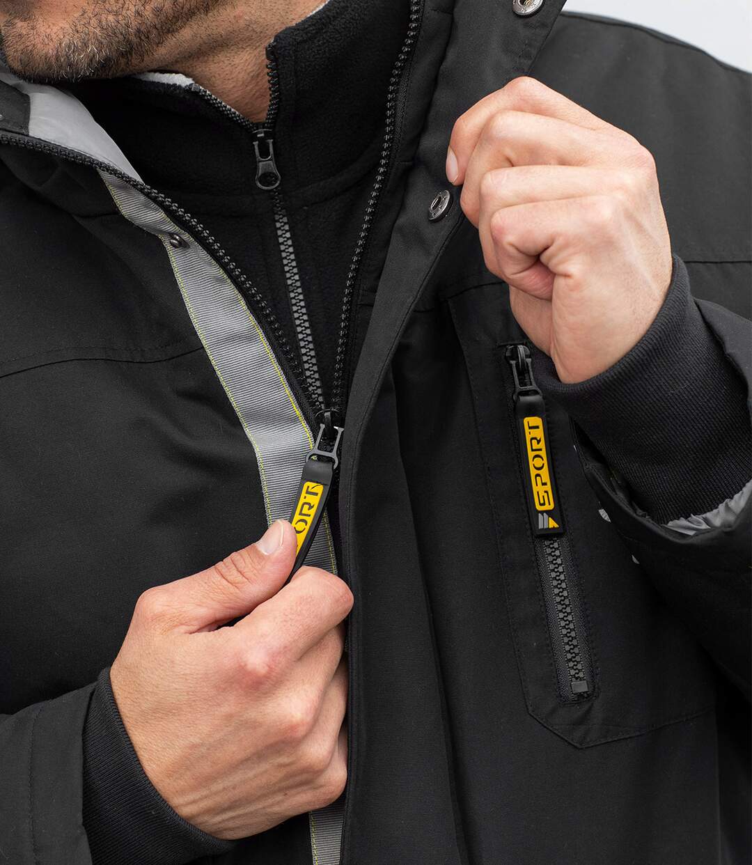 Parka Grand Froid Multipoche à Capuche