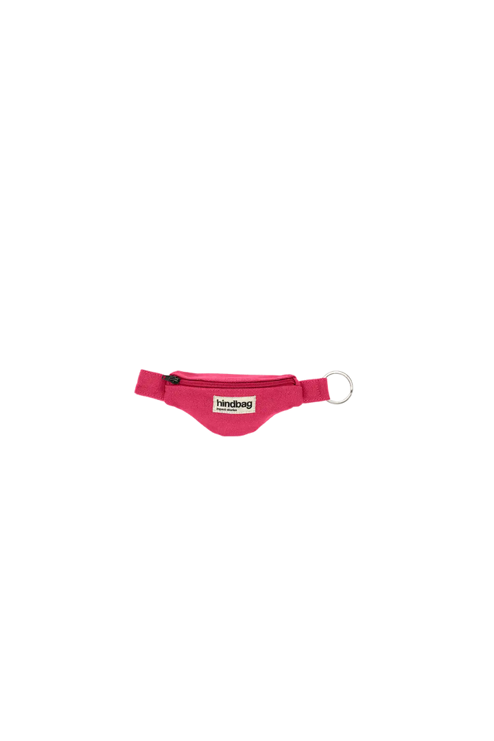 Porte-clés banane Côme Holi Fuchsia