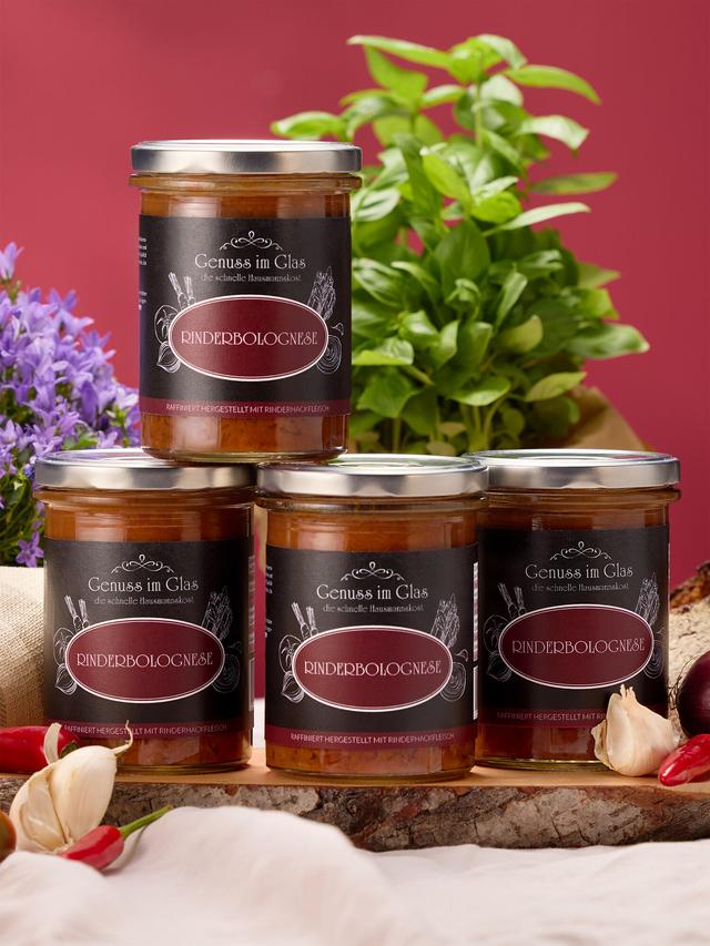 Rinderbolognese, 4er-Set