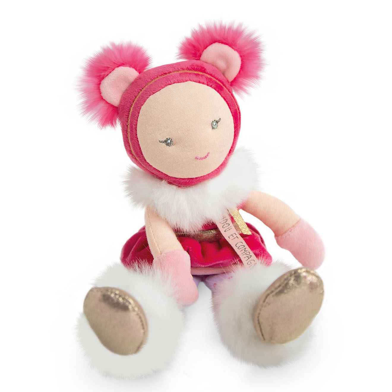 Doudou et Compagnie 1 Poupée Lady multicolores (modèle aléatoire)