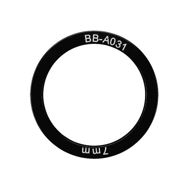 ELVEDES 3x Spacer aluminium de boitier de pédalier 38x30x7mm