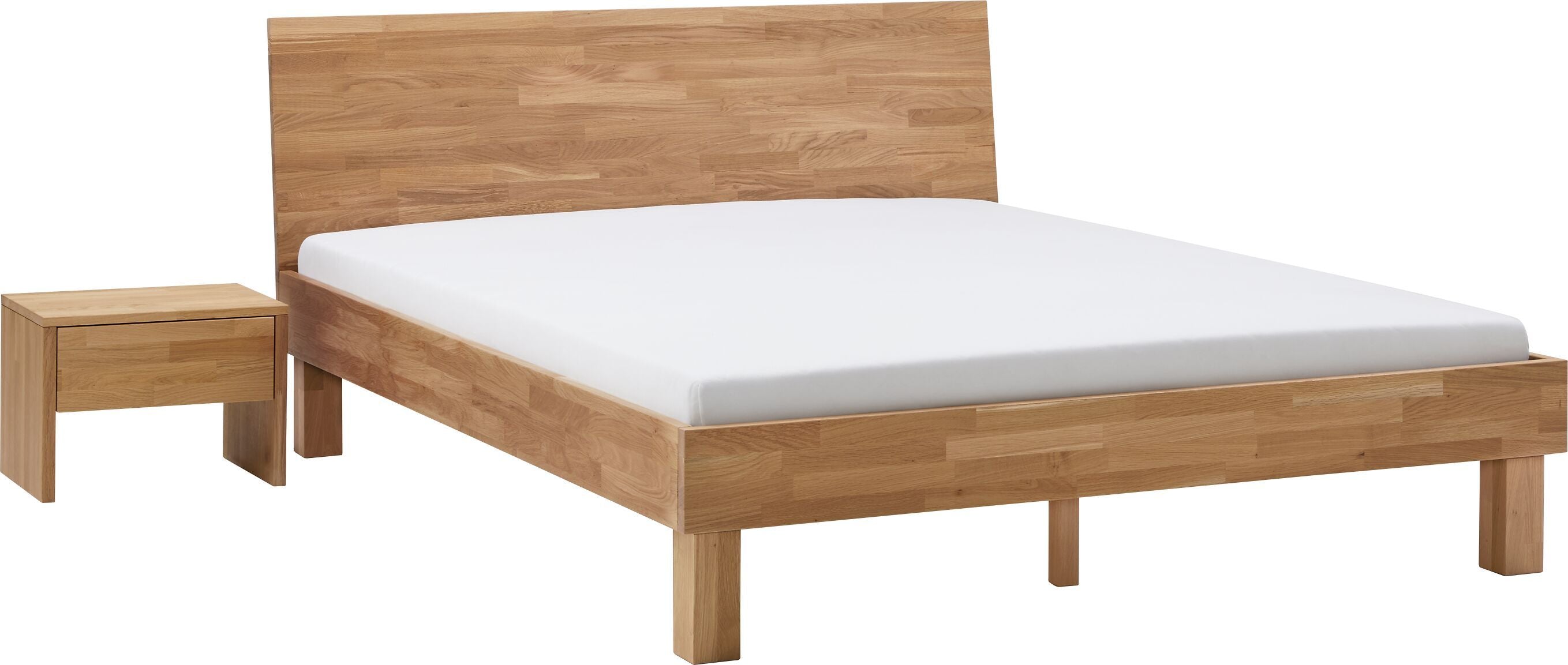 CARA Bett - Eiche / B: 160.0 cm x T: 200.0 cm