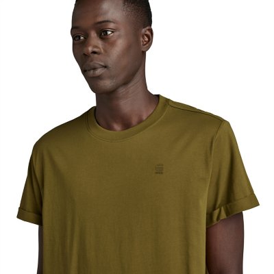 Tee-shirt à manches courtes homme Lash MARRON G-STAR