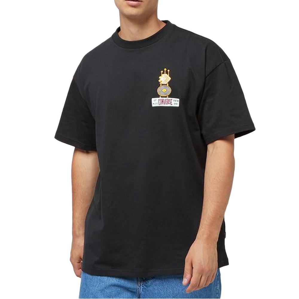 Converse T-shirt Noir Homme Converse Sneaker
