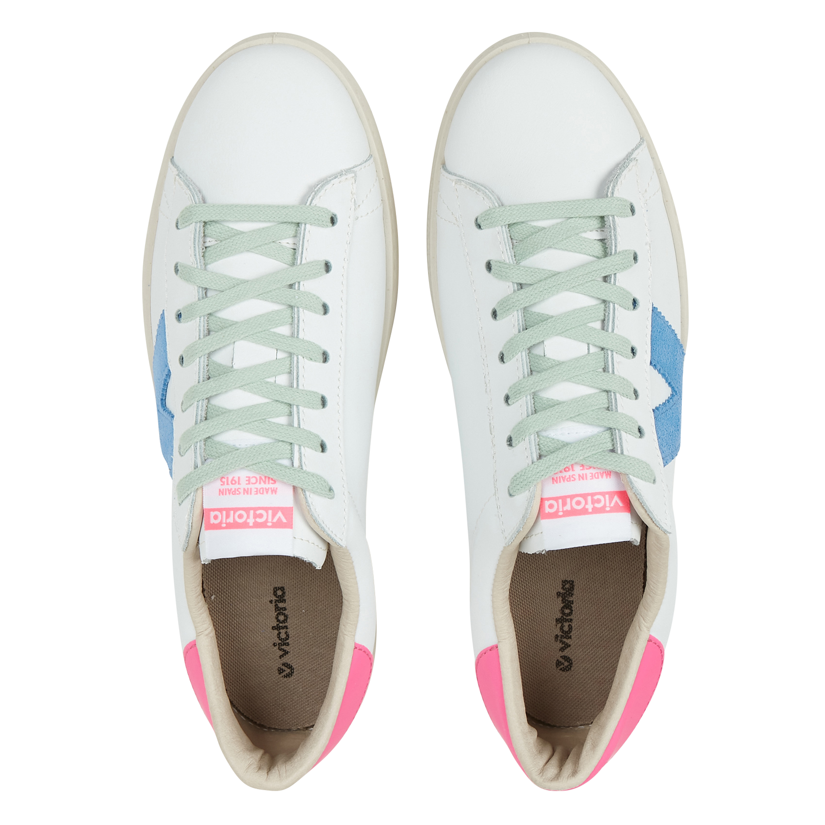 BERLIN - Baskets basses en cuir| Blanc