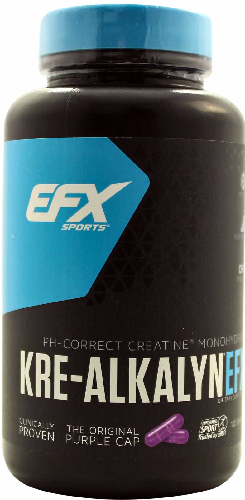 Cápsulas All American EFX Kre-Alkalyn EFX, 120 unidades