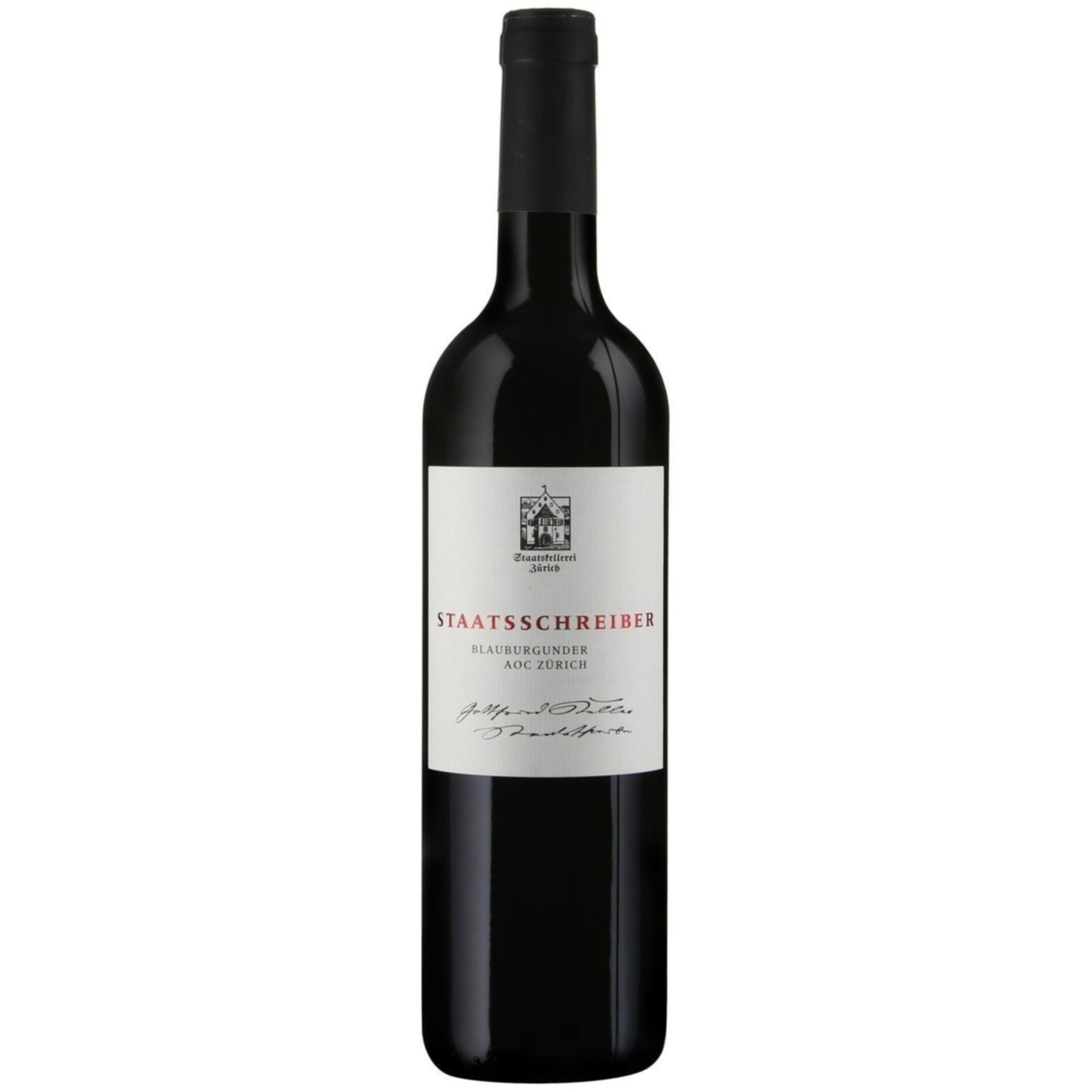 Zürich AOC Blauburgunder Staatsschreiber Staatskellerei Zürich -75cl