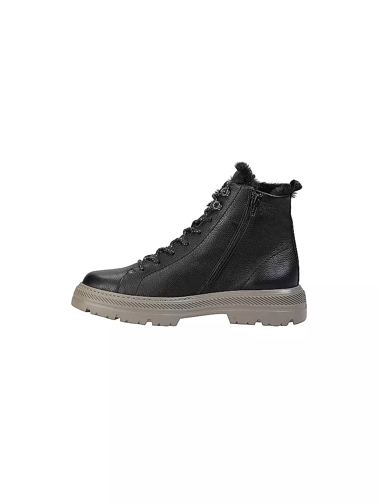 PAUL GREEN Schnürboots  schwarz