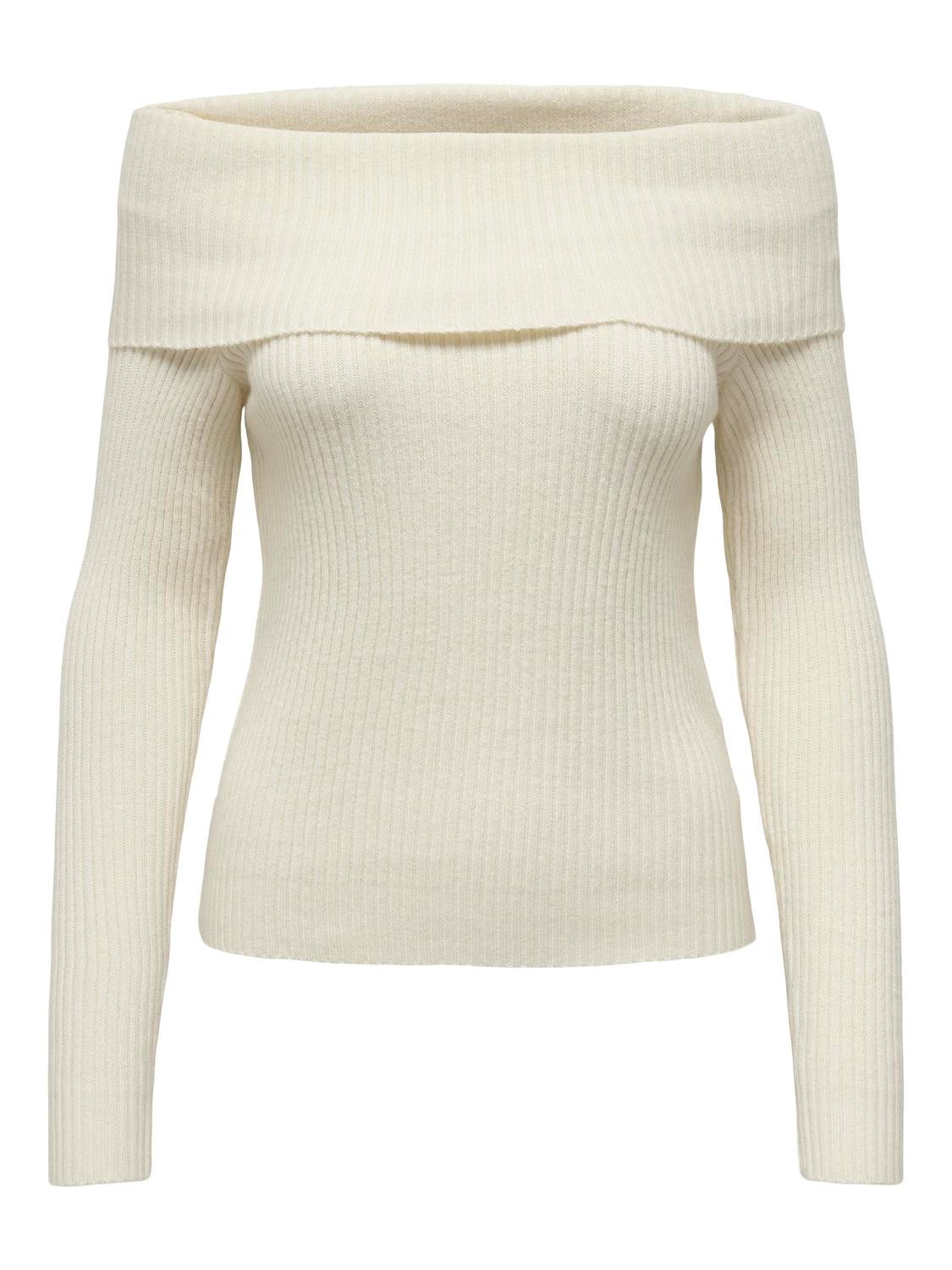 ONLKATIA Strickpullover Whitecap Gray
