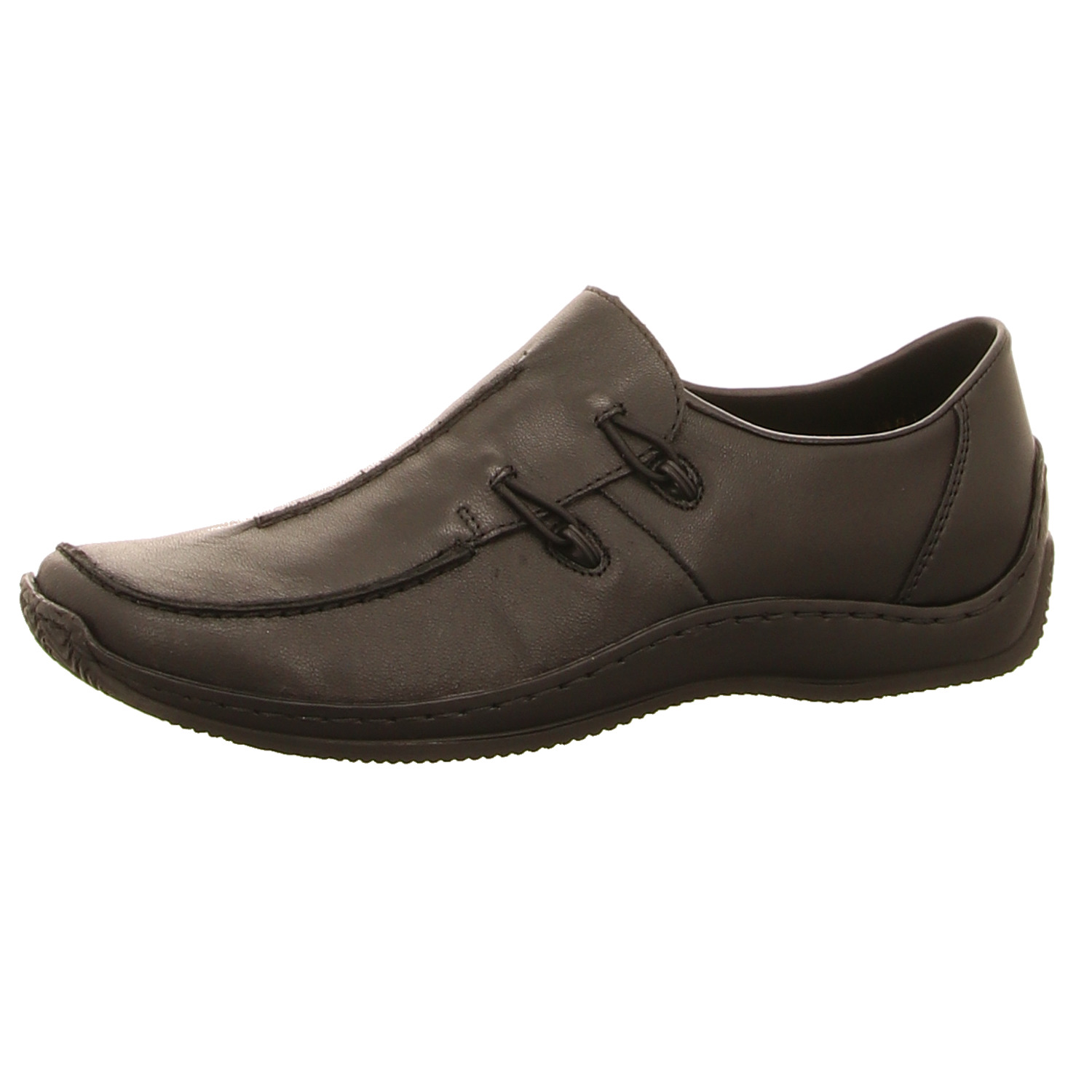 Rieker Slipper schwarz schwarz