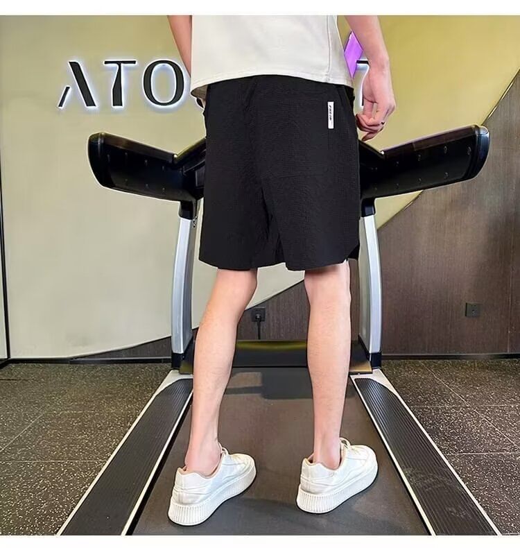 Capbrew - Effen shorts met trekkoordtaille
