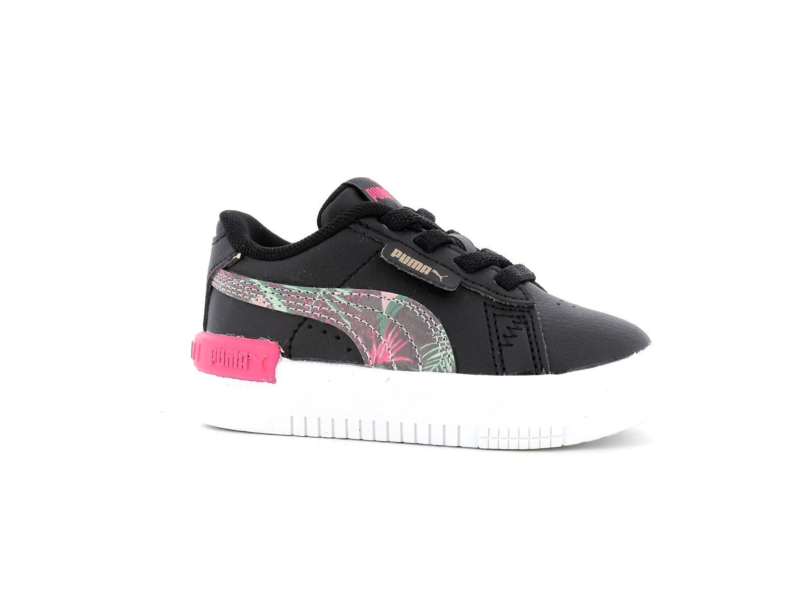 Puma-389752 Matières combinées Noir Rose