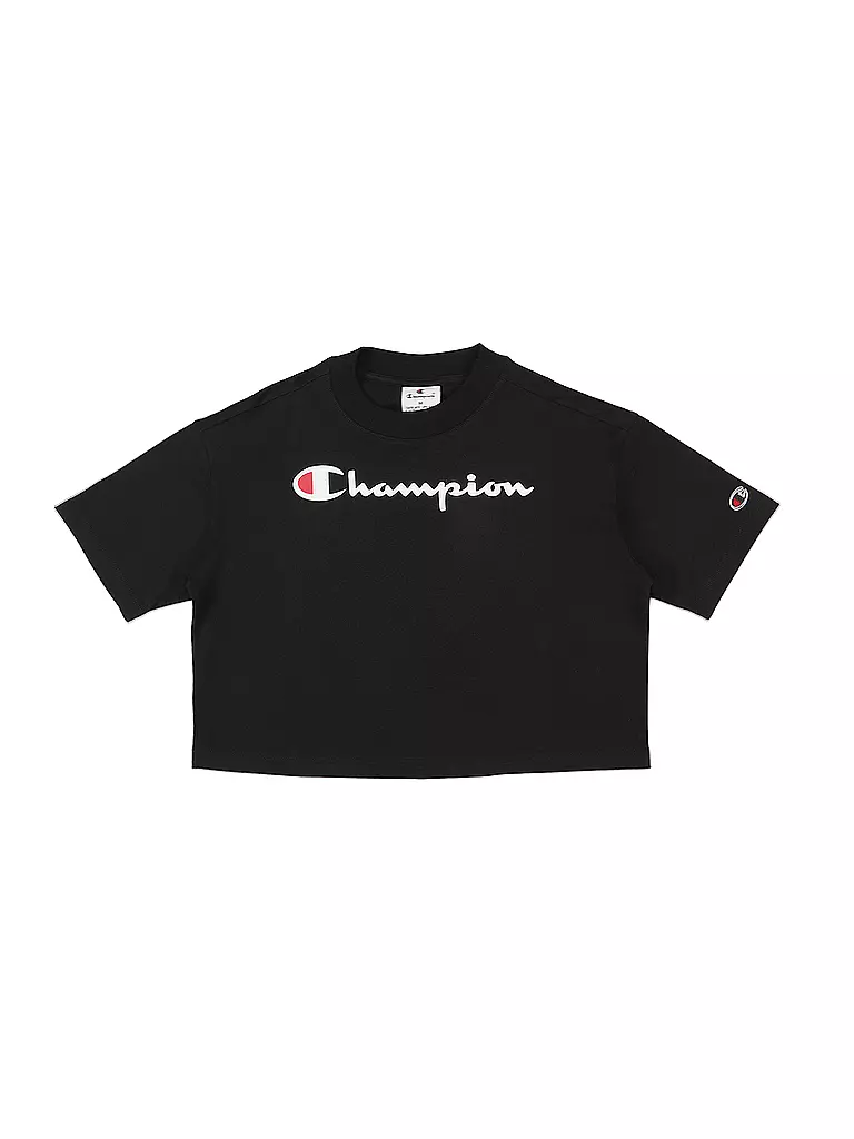 CHAMPION Mädchen T-Shirt schwarz