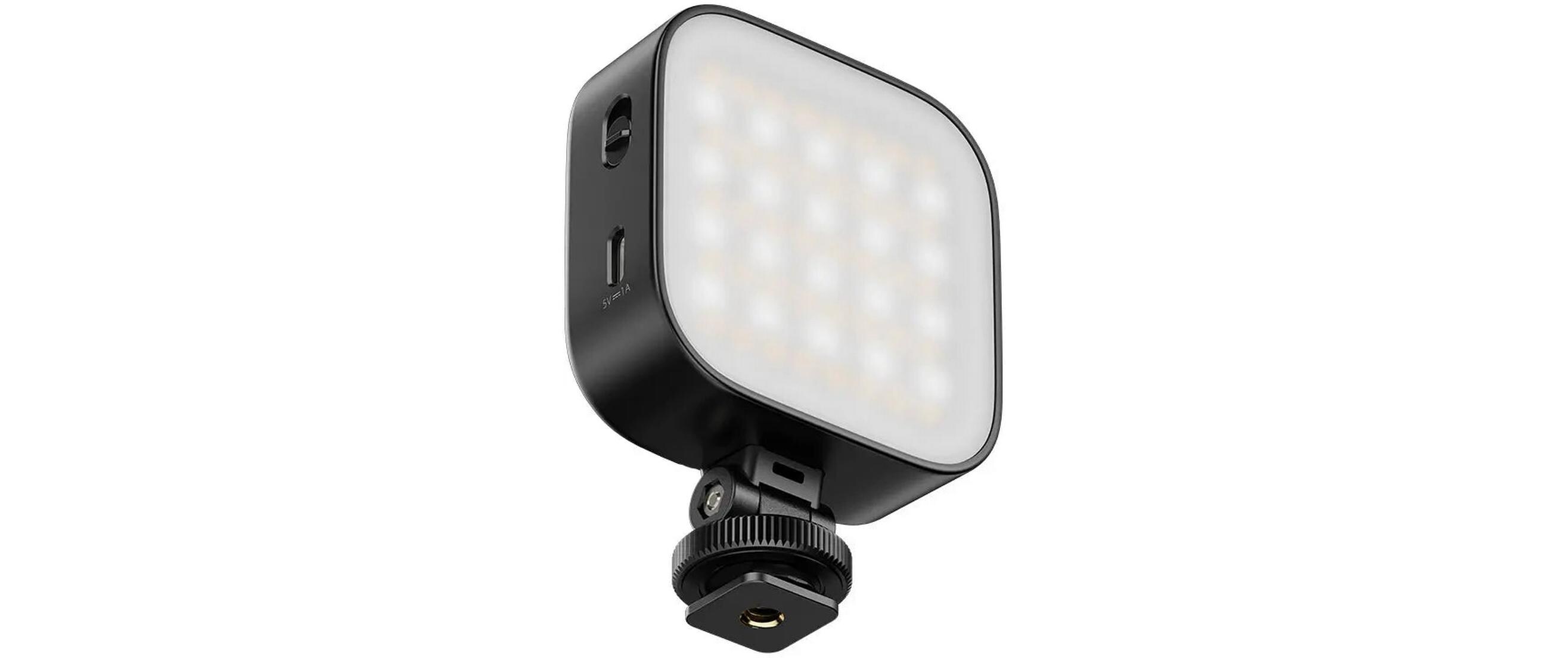 Videoleuchte U60 RGB SchwarzVielseitiges Mini LED Videolicht mit Display