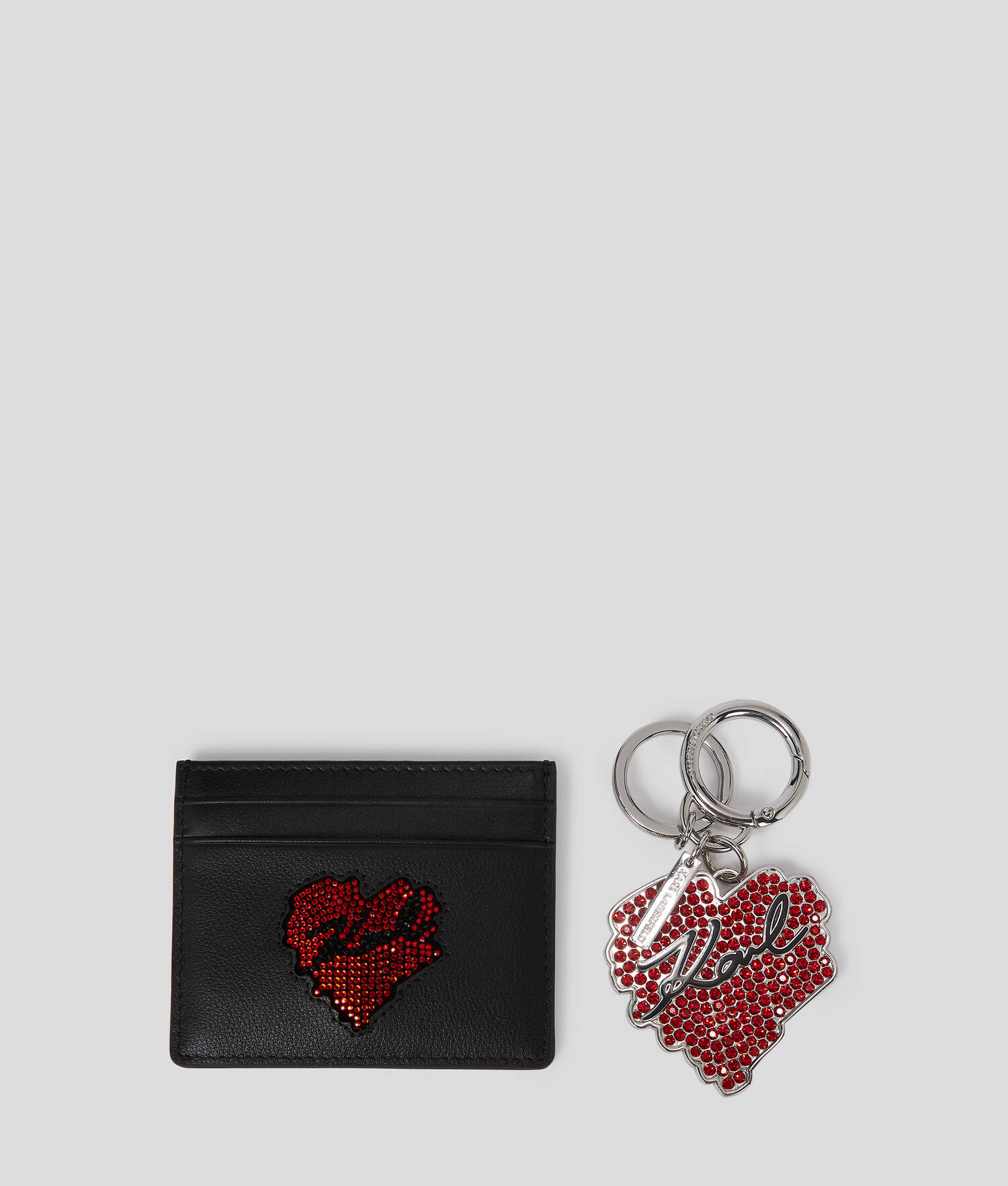 COFFRET CADEAU PORTE-CARTES ET PORTE-CLÉS K/HEART