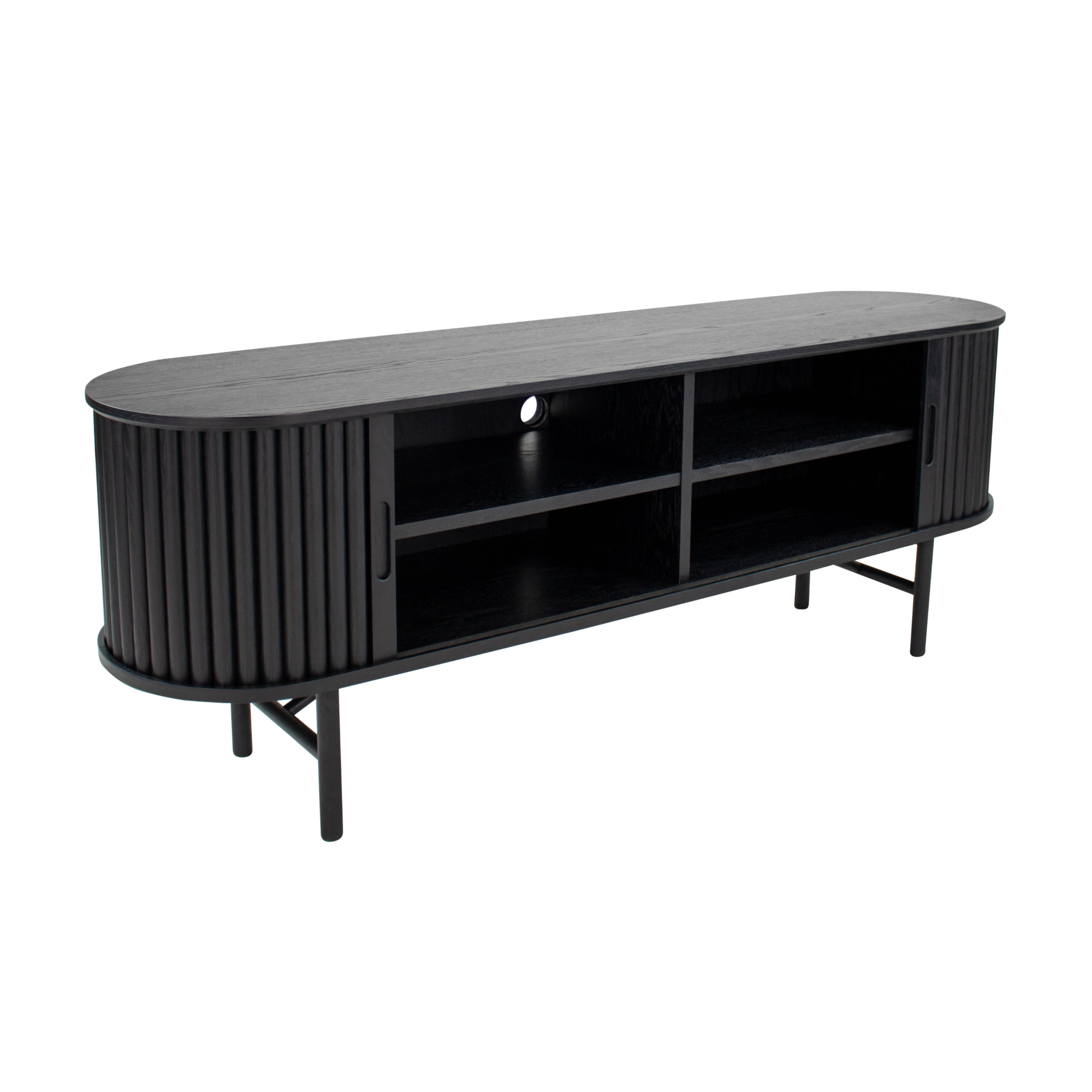 Kick TV dressoir Bjorn 180 - Zwart