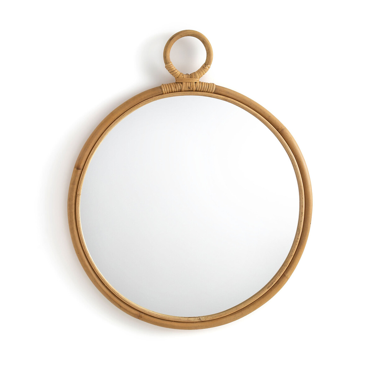 LA REDOUTE INTERIEURS<br>Espelho redondo de rattan Ø52 cm, Nogu