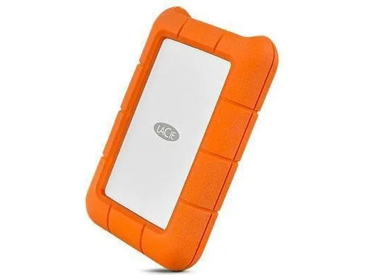 LaCie Rugged USB-C STFR5000800 - Harddisk - 5 TB - ekstern (bærbar) - USB 3.1 Gen 1 (USB-C stikforbindelse) - med 2 års Rescue Data Recovery Service Plan