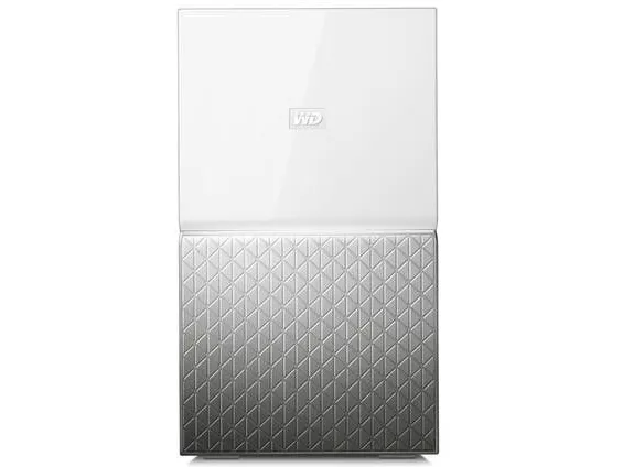WD My Cloud Home Duo WDBMUT0040JWT - Personlig cloud-opbevaringsenhed - 4 TB - HDD 2 TB x 2 - Gigabit Ethernet