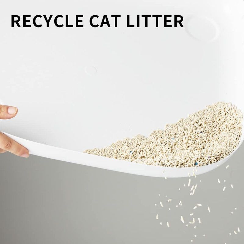 PetKit - P9219 - Kattenbakvanger - Wit - Antislip