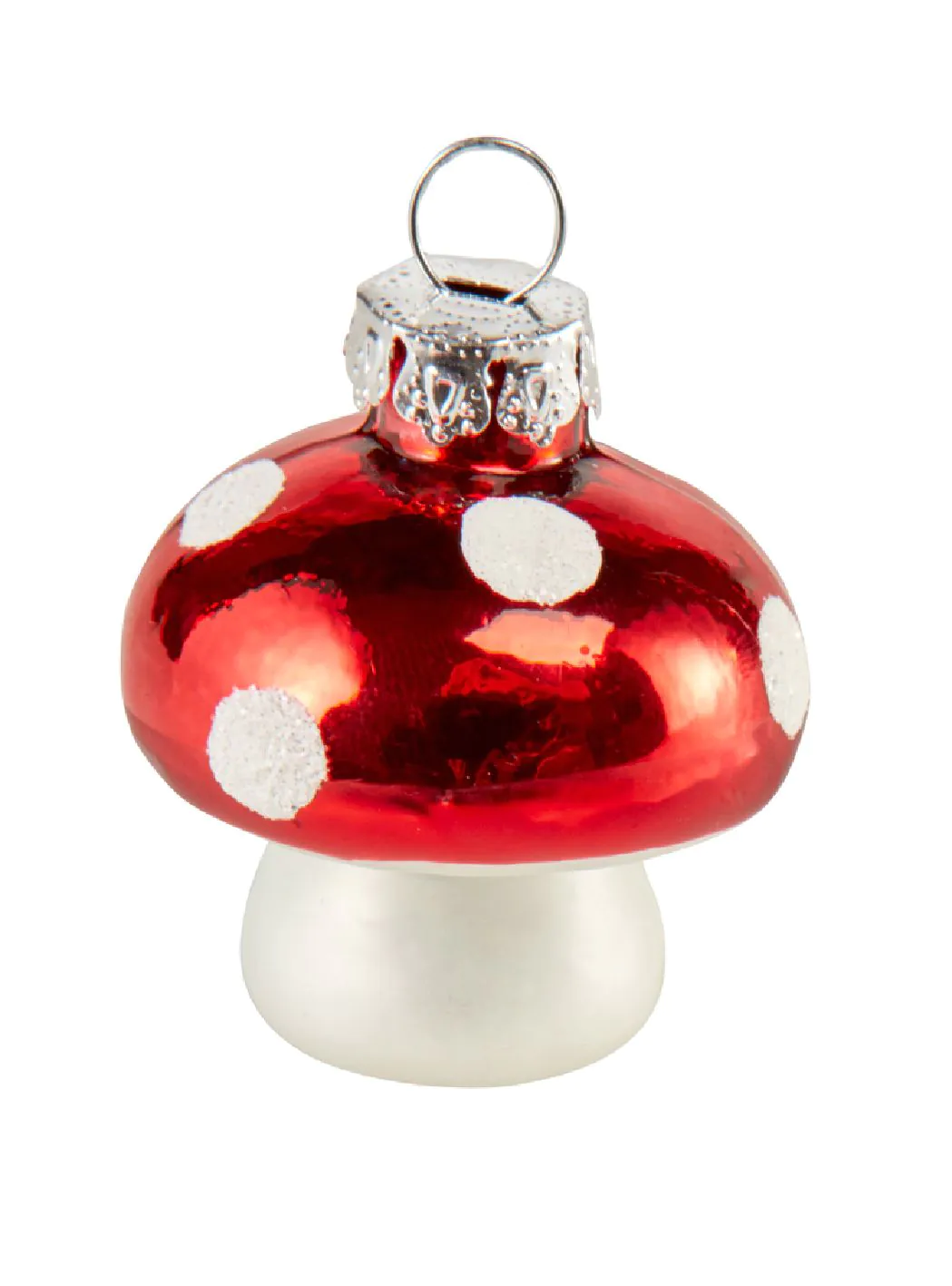 Weihnachtsbaumanhänger Minipilz rot 4,5 cm