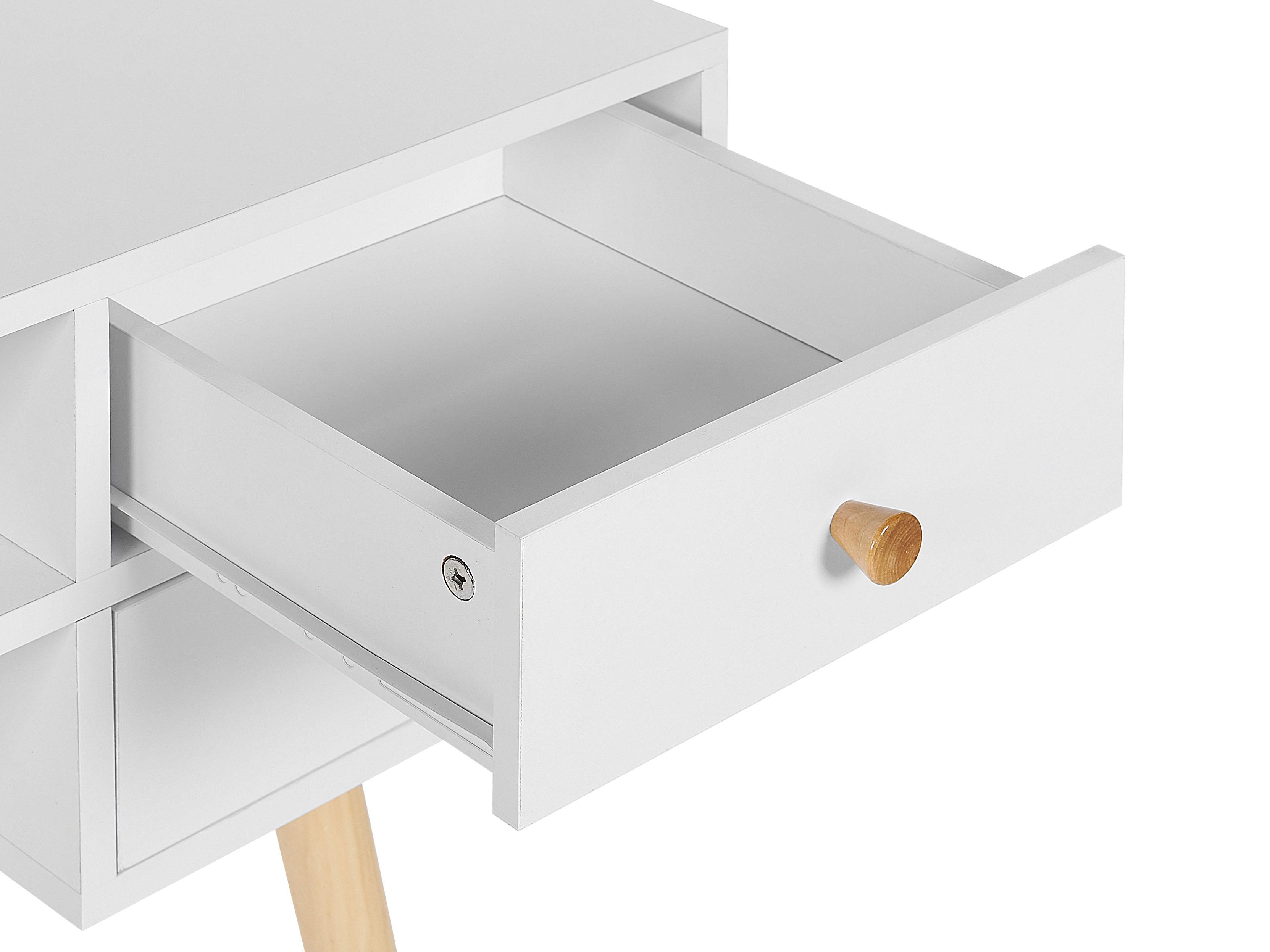Bureau LEVIN Wit 110 cm 55 cm met lades