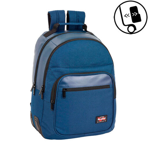 Mochila Blackfit8 Azul Marinho com Reforço Duplo