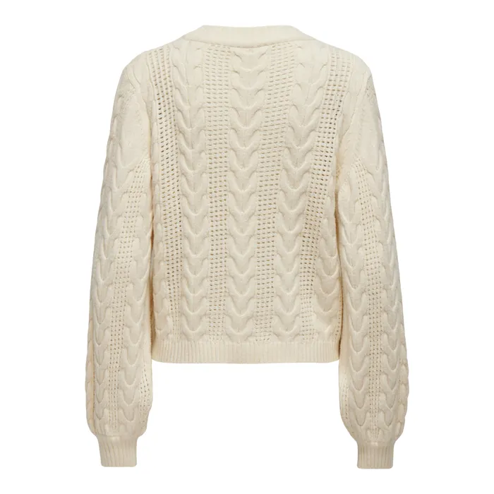 Only Rubina LS Cable Knit Trui Dames