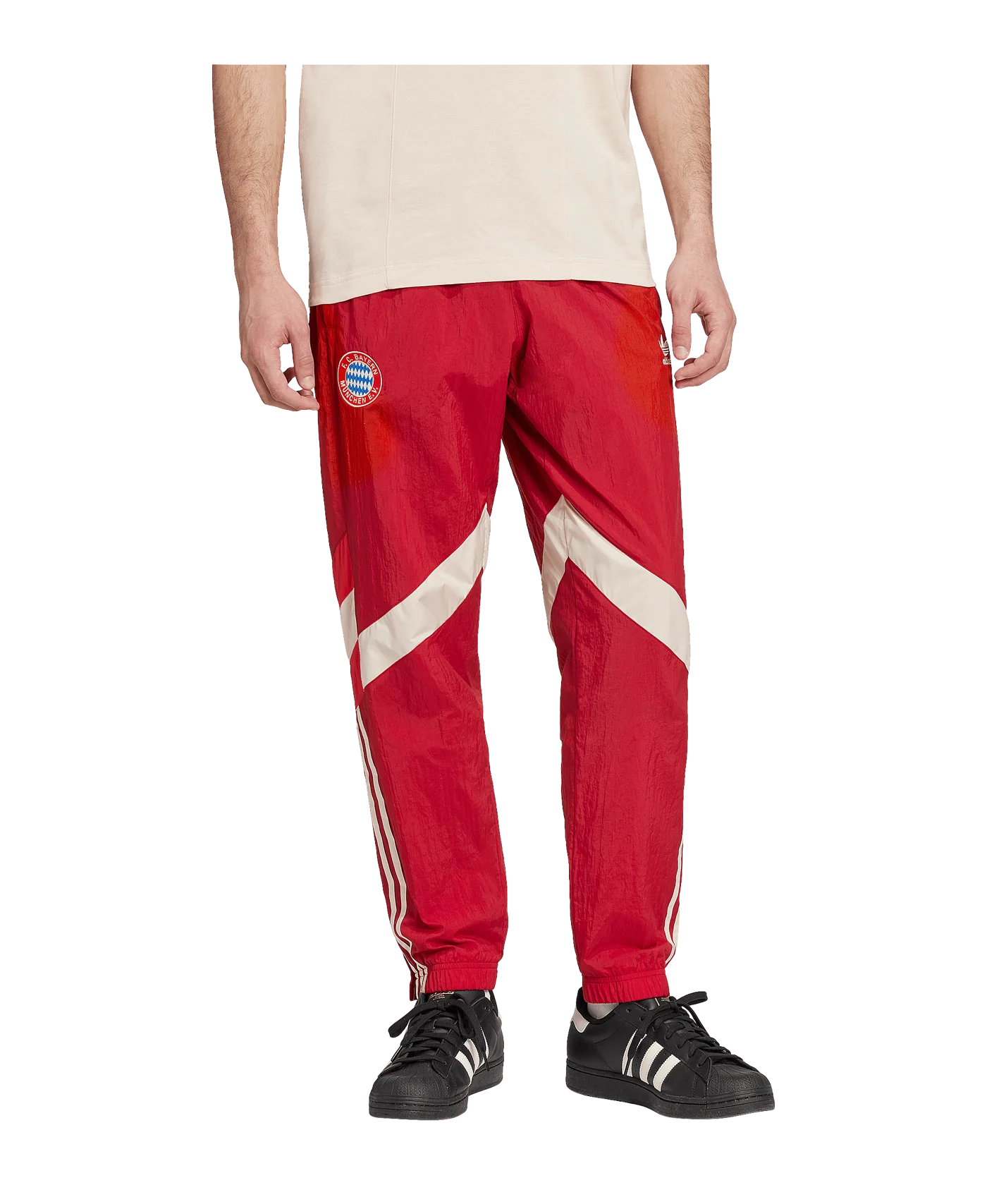 adidas Originals FC Bayern München Trainingshose Rot