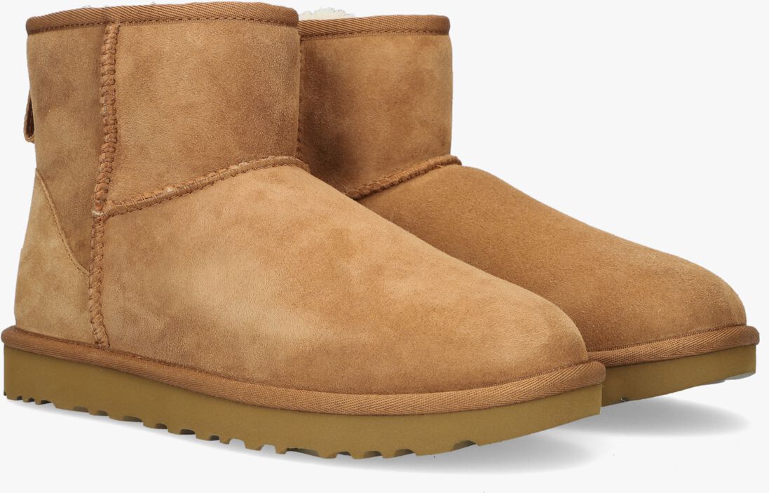 camel ugg vachtlaarzen w classic mini ii