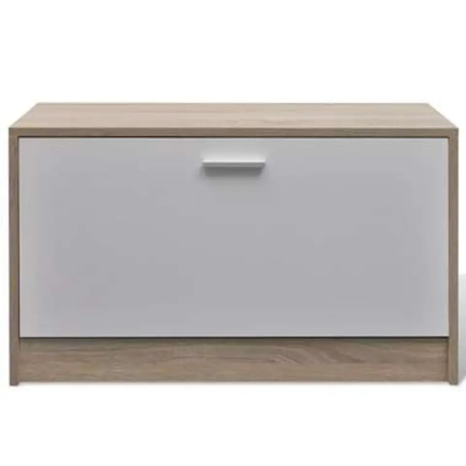 vidaXL - Houten Schoenenkast - Bruin - Hout