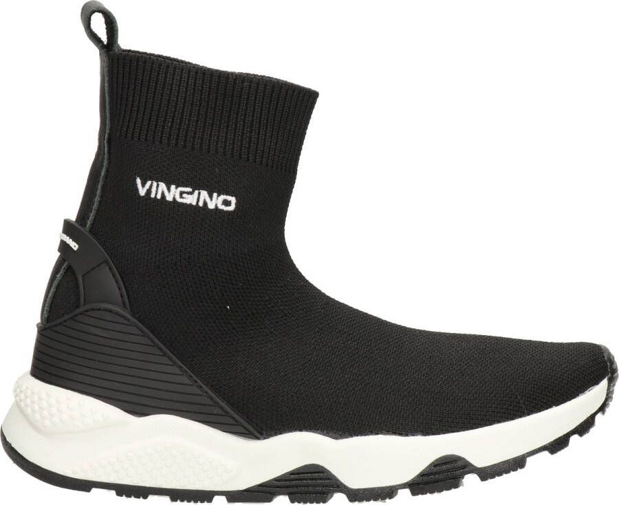 VINGINO Gino sock sneakers zwart Jongens Textiel 31