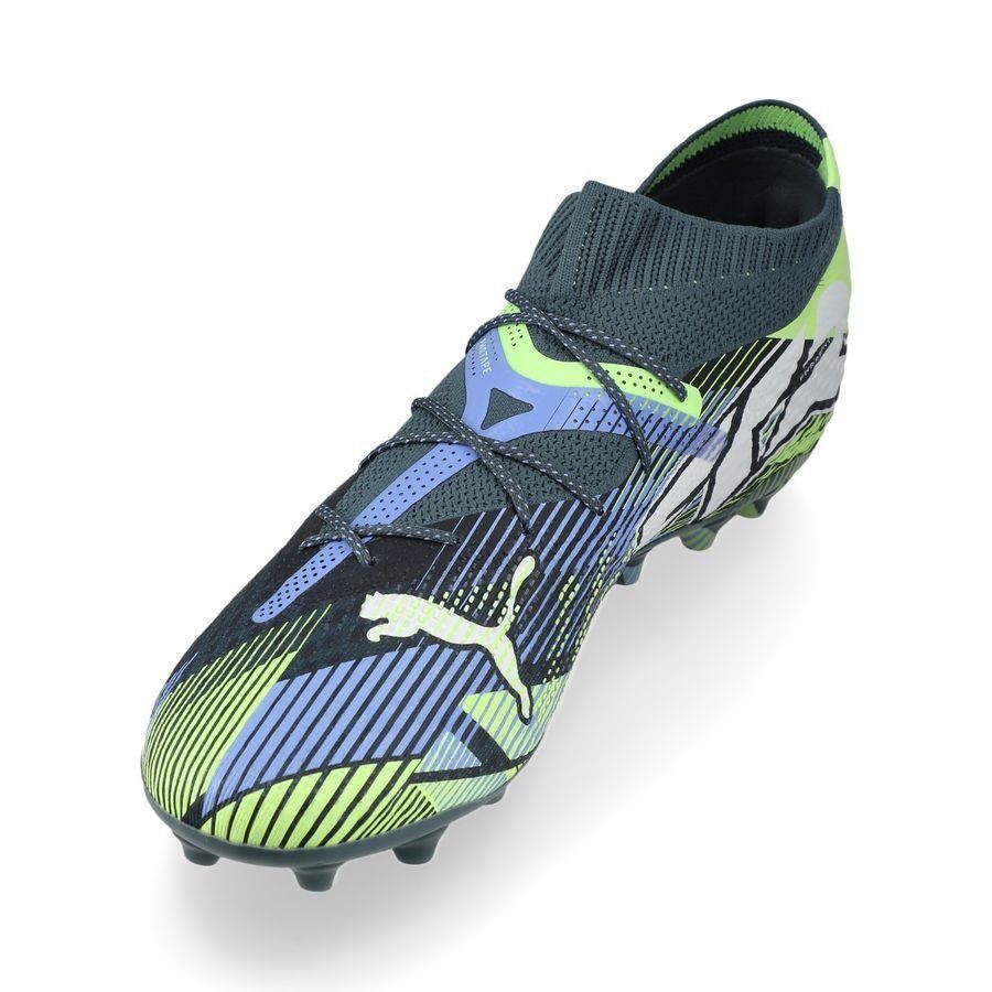 PUMA Future 7 Ultimate MG Lights Out - Gray Skies/Blanc/Fizzy Apple